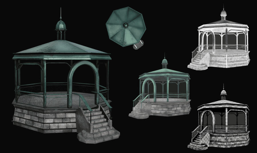 Local Town Gazebo